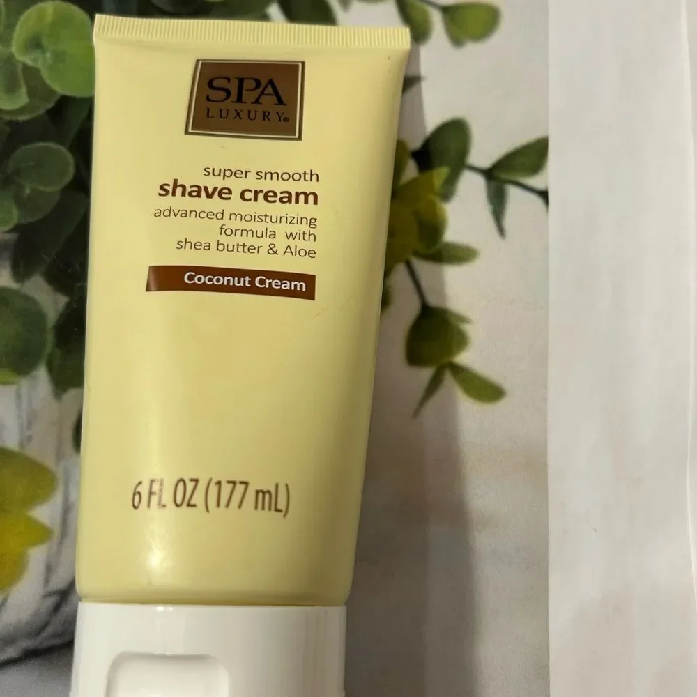🛍️Coconut Cream Shave Cream - Cream advanced moisturizing formula 6 FLOZ💥